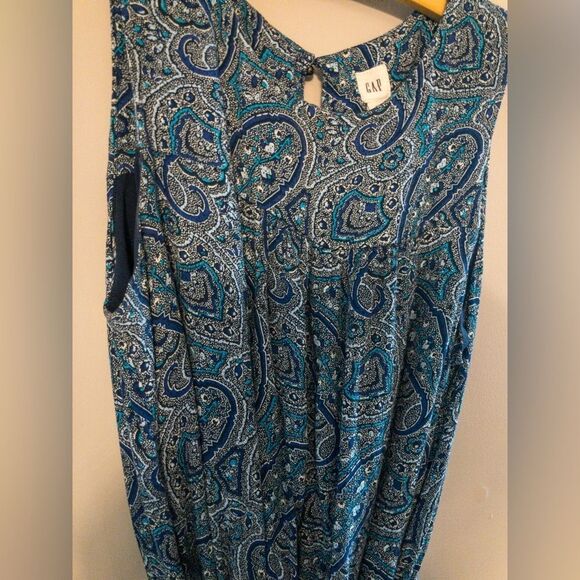 GAP paisley blue dress - Picture 5 of 5